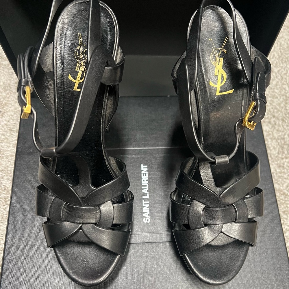 Saint Laurent Black Tributes